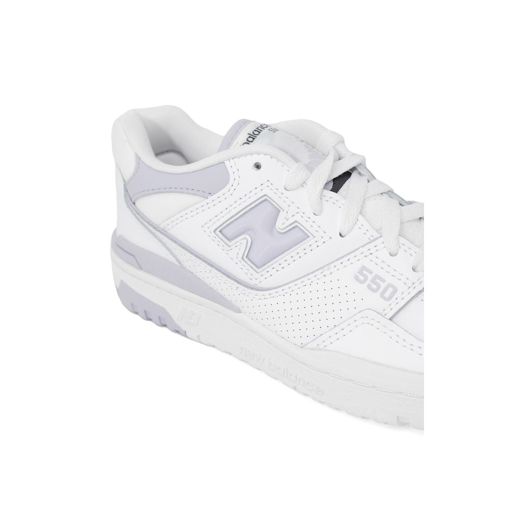 New Balance Purple Leather Sneaker