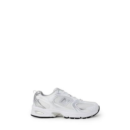 New Balance Gray Synthetic Leather Sneaker