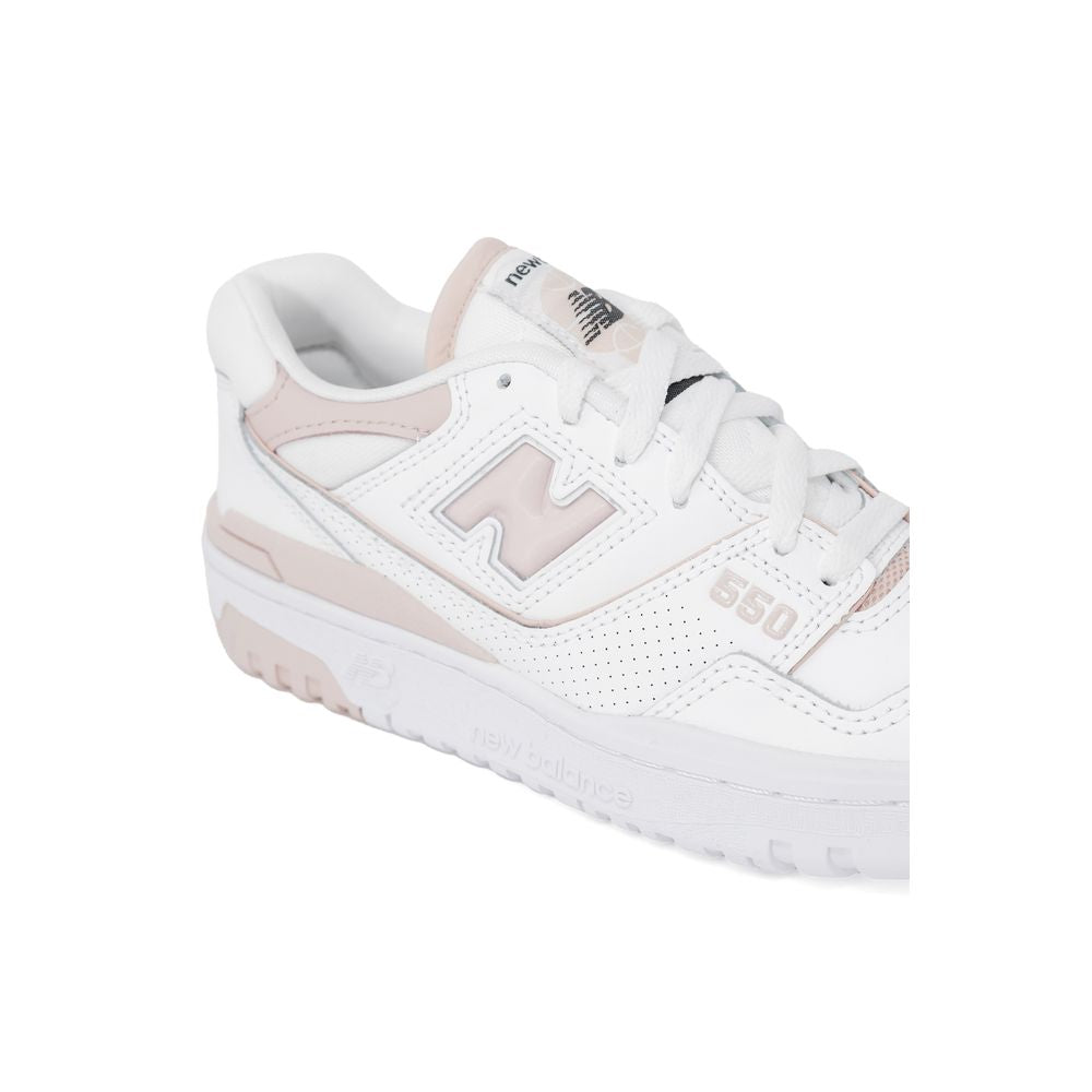 New Balance Pink Leather Sneaker