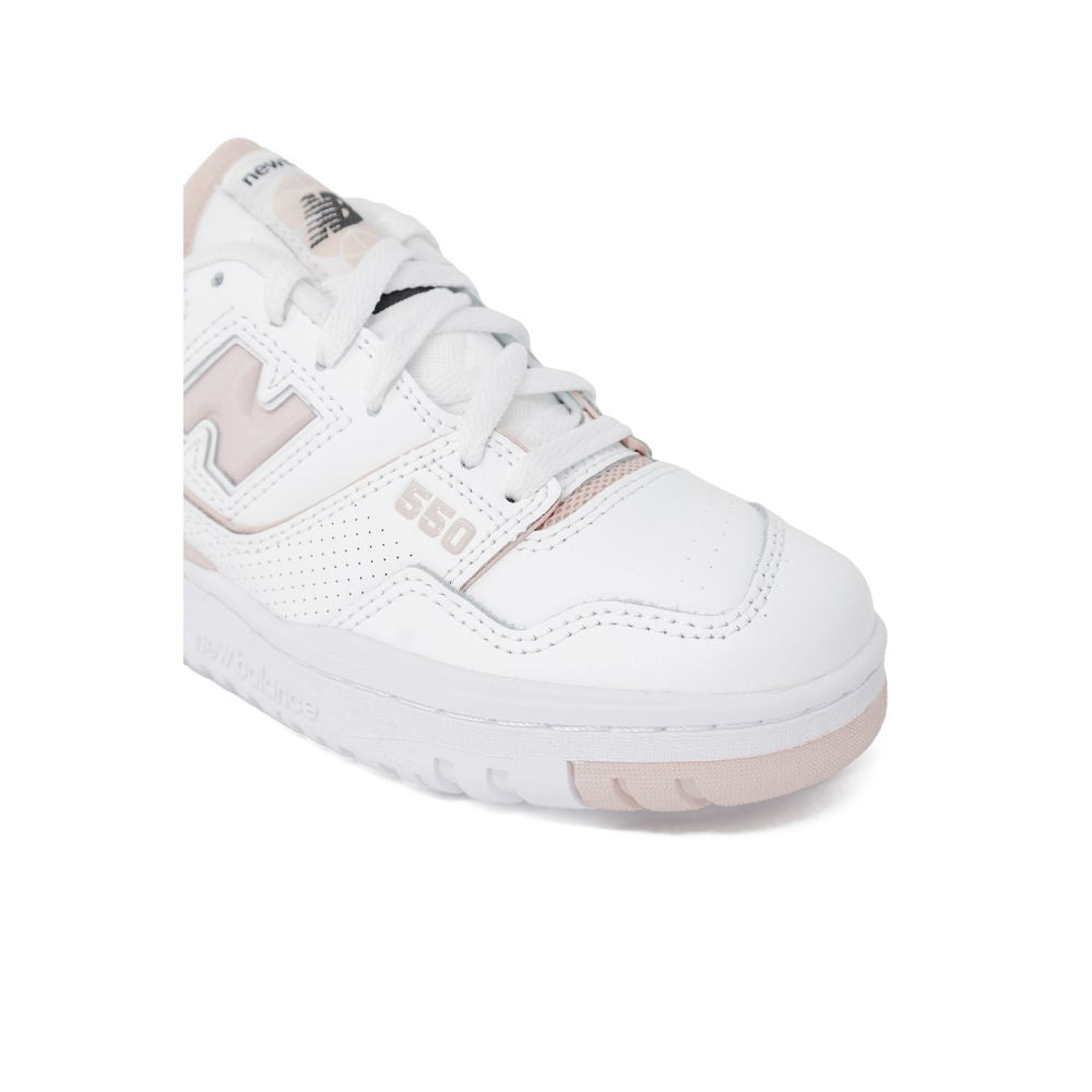 New Balance Pink Leather Sneaker