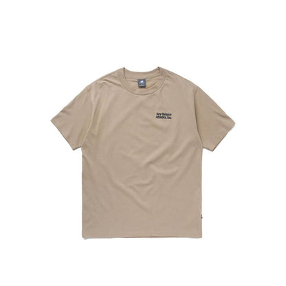 New Balance Beige Cotton T-Shirt