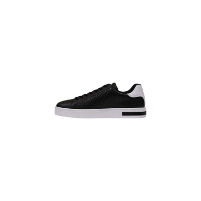 Armani Exchange Black Polyester Sneaker