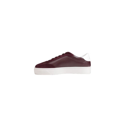 Furla Bordeaux Leather Sneaker