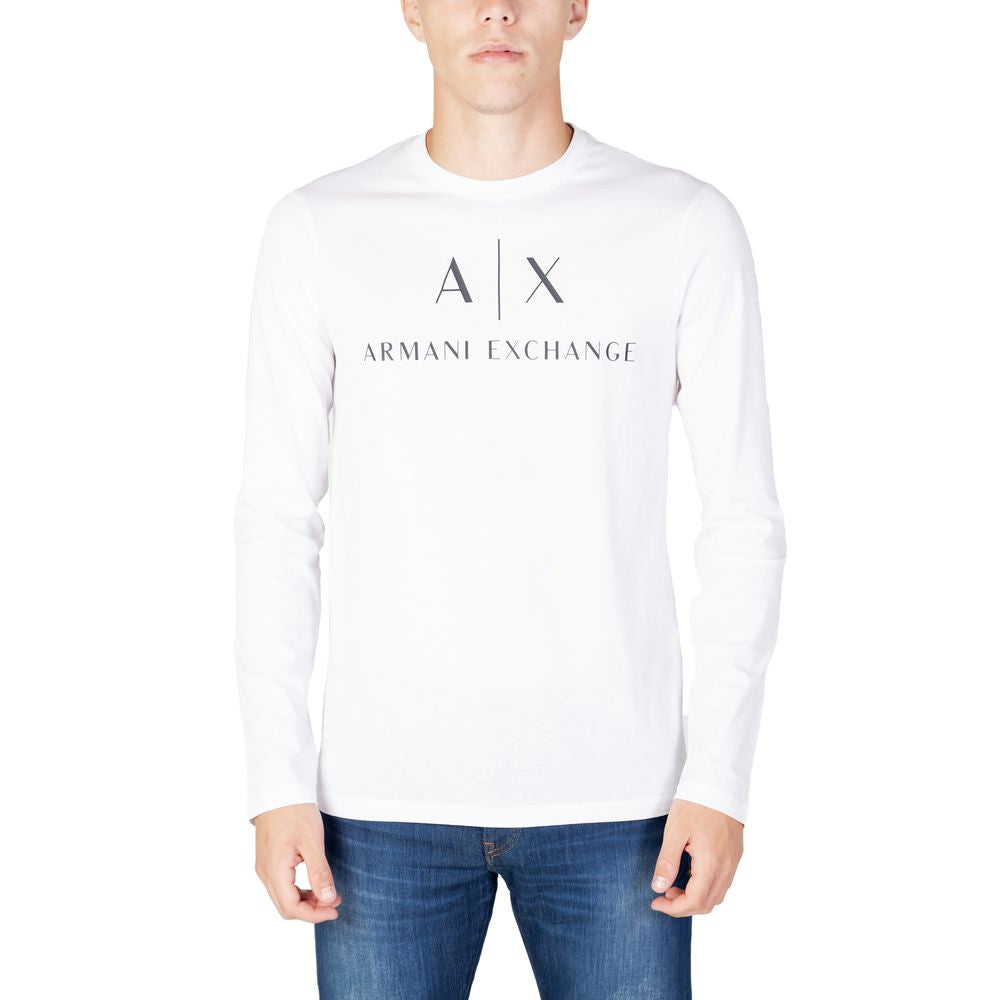 Armani Exchange White Cotton Shirt