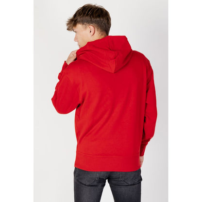 Hugo Boss Red Cotton Sweater