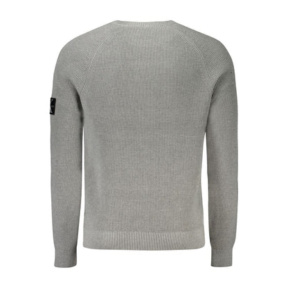 Calvin Klein Gray Cotton Sweater