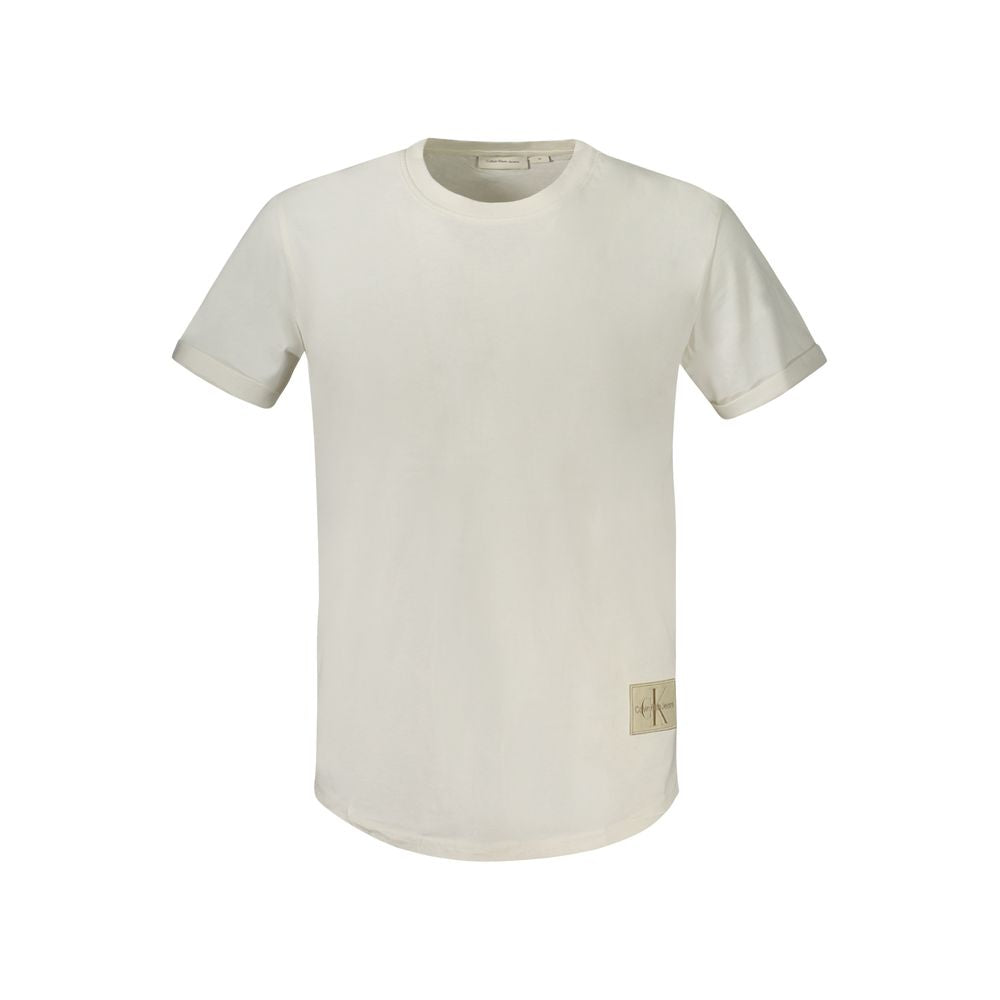 Calvin Klein White Cotton T-Shirt