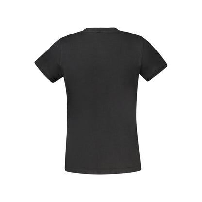 Kappa Black Cotton Tops & T-Shirt