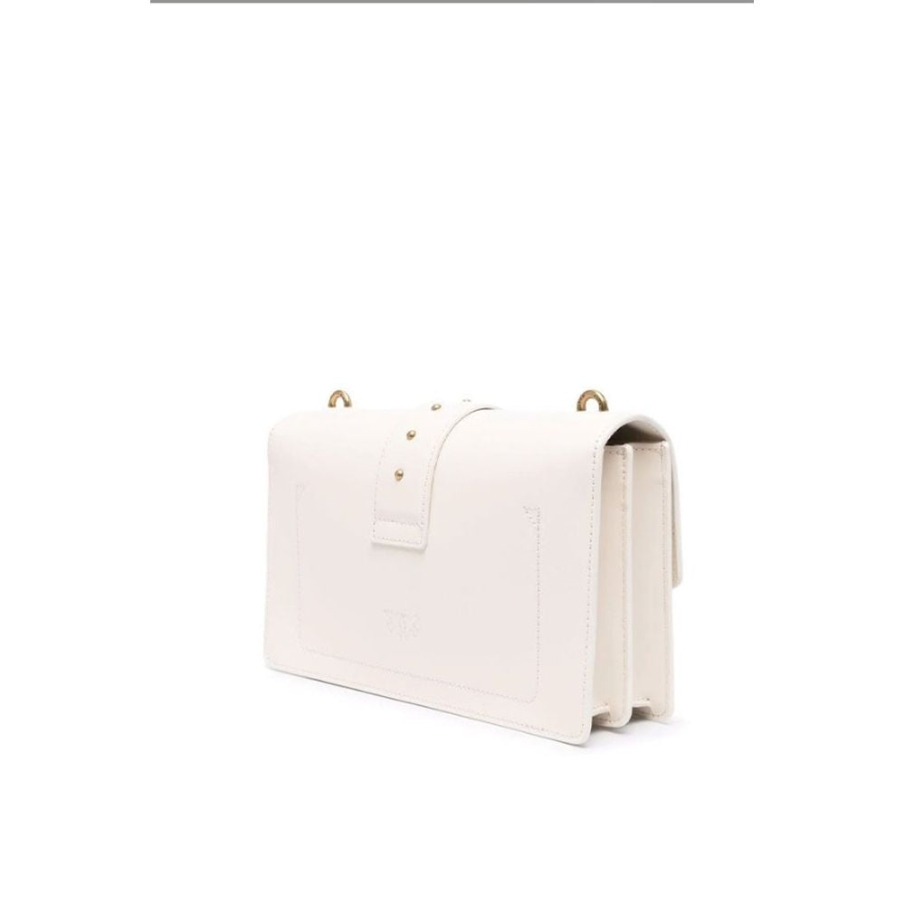 PINKO White Leather Handbag