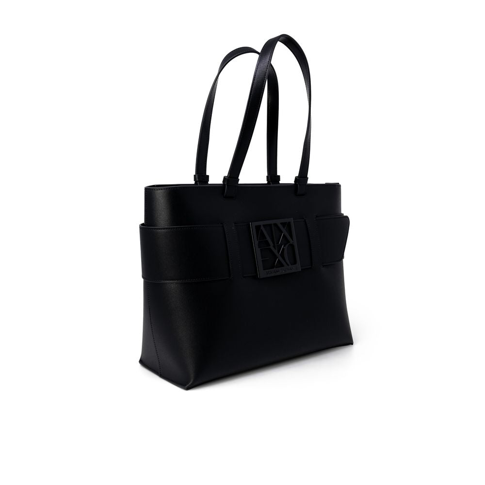 Armani Exchange Black Polyethylene Handbag