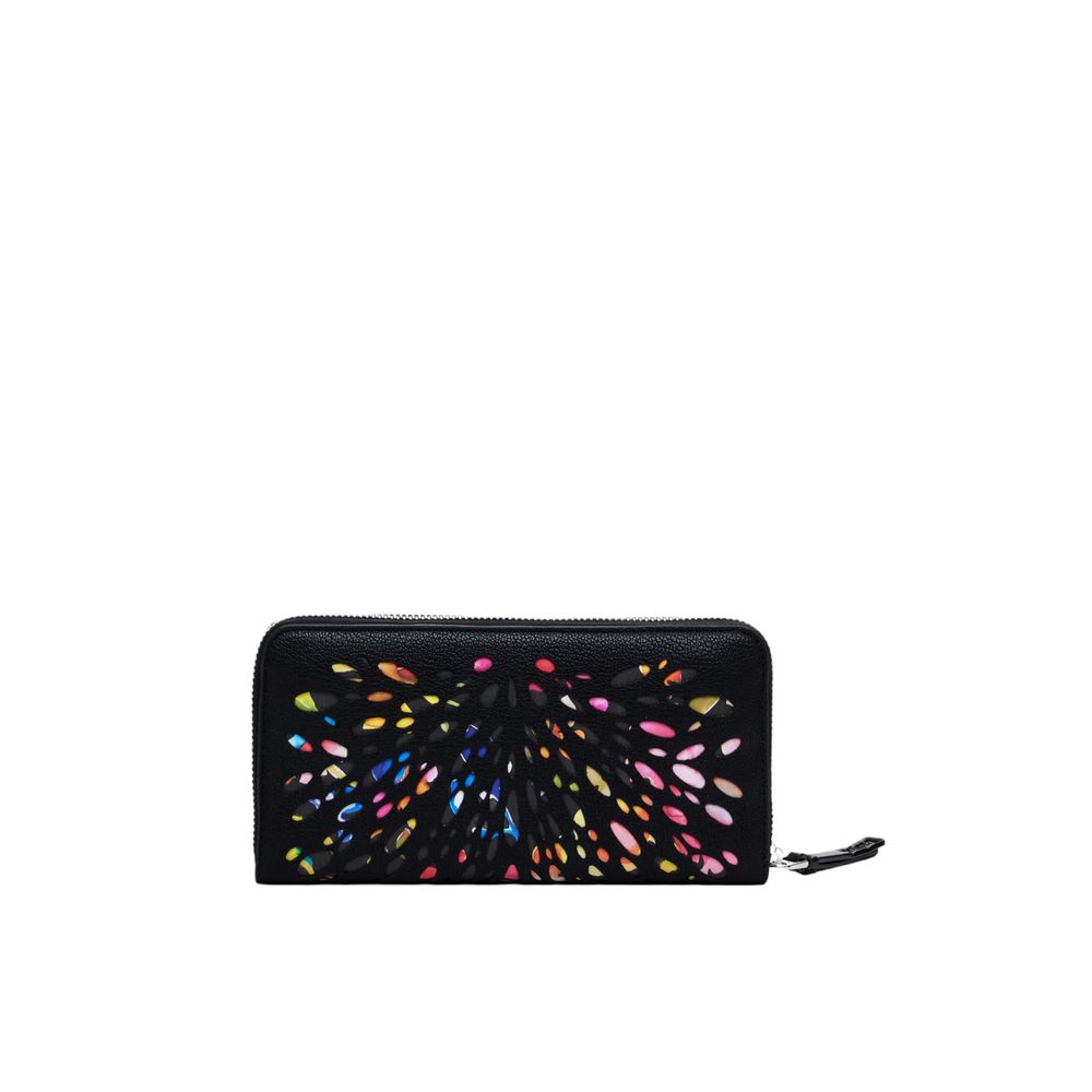 Desigual Black Polyethylene Wallet