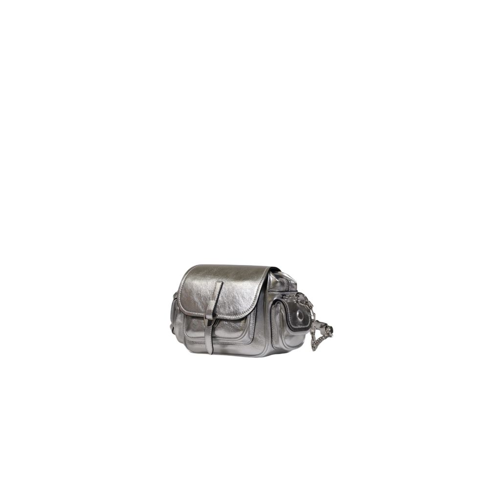 Coccinelle Silver Leather Handbag