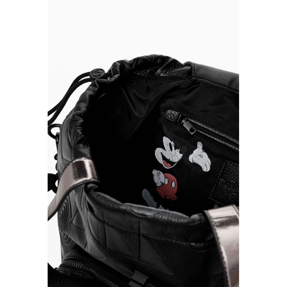 Desigual Black Polyethylene Backpack