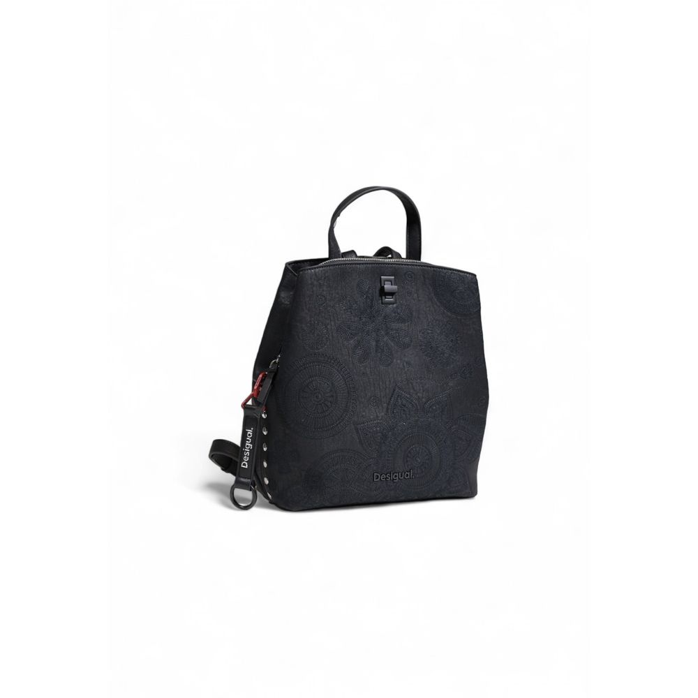 Desigual Black Polyethylene Backpack