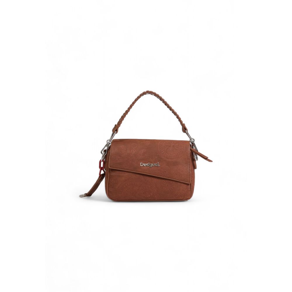 Desigual Brown Polyethylene Handbag