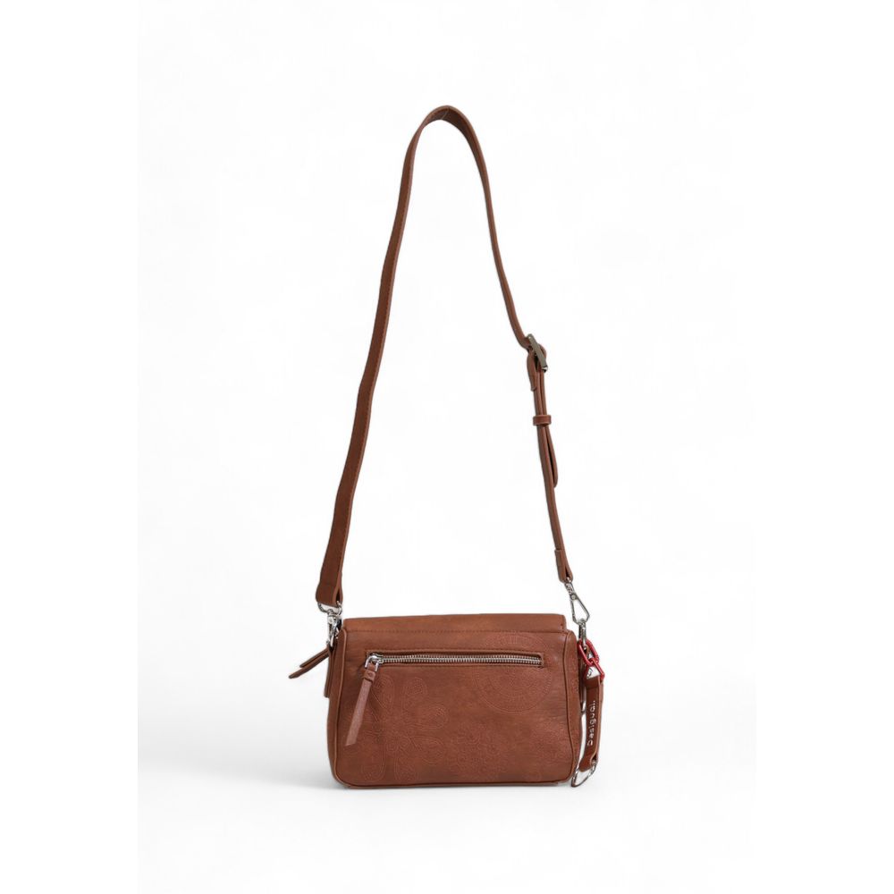 Desigual Brown Polyethylene Handbag