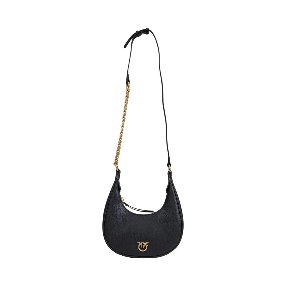 PINKO Black Leather Handbag