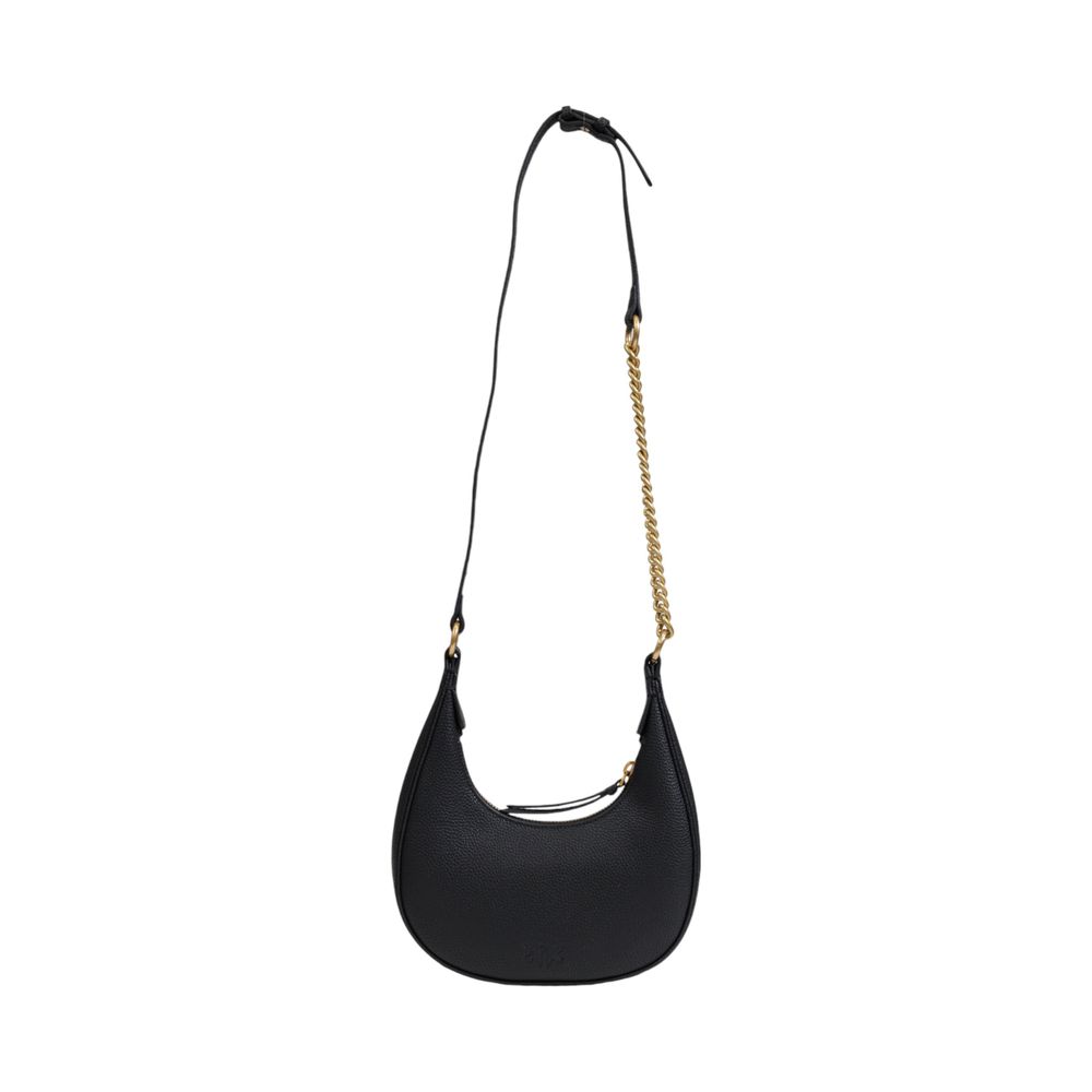 PINKO Black Leather Handbag