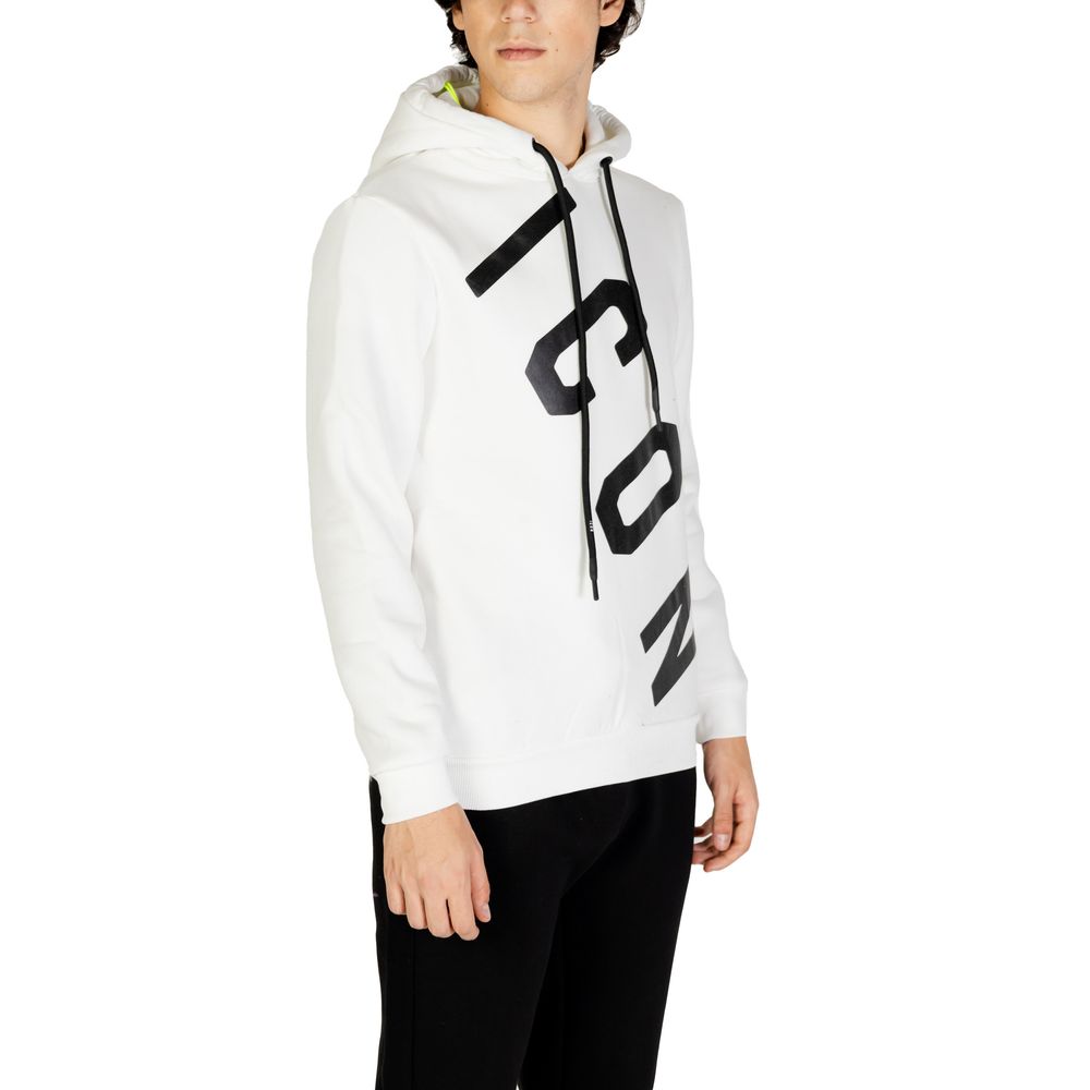 Icon White Cotton Sweater