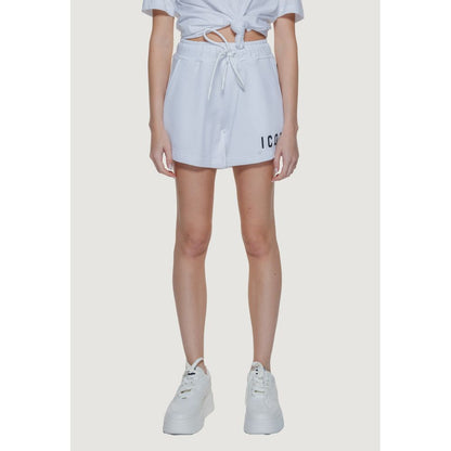 Icon White Cotton Short