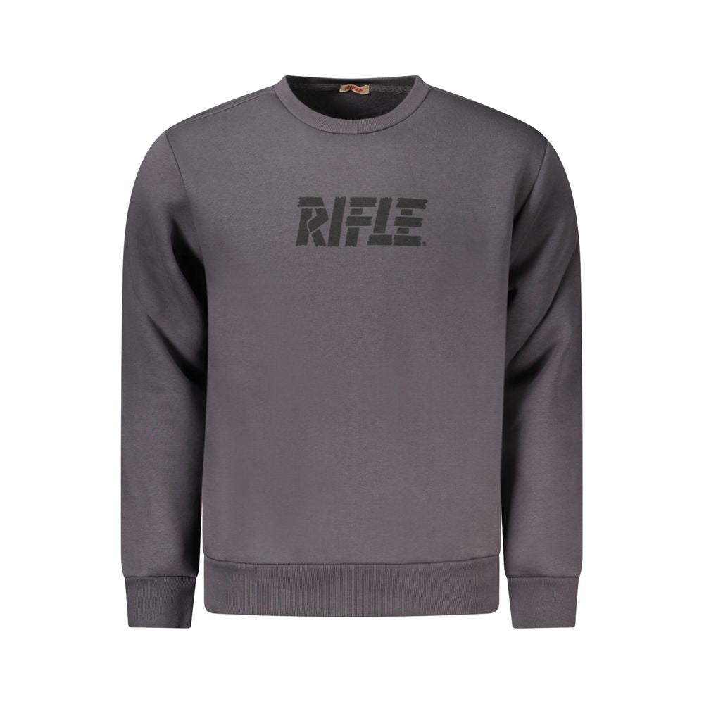 Rifle Gray Cotton Sweater