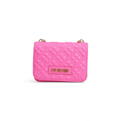 Love Moschino Pink Polyethylene Handbag