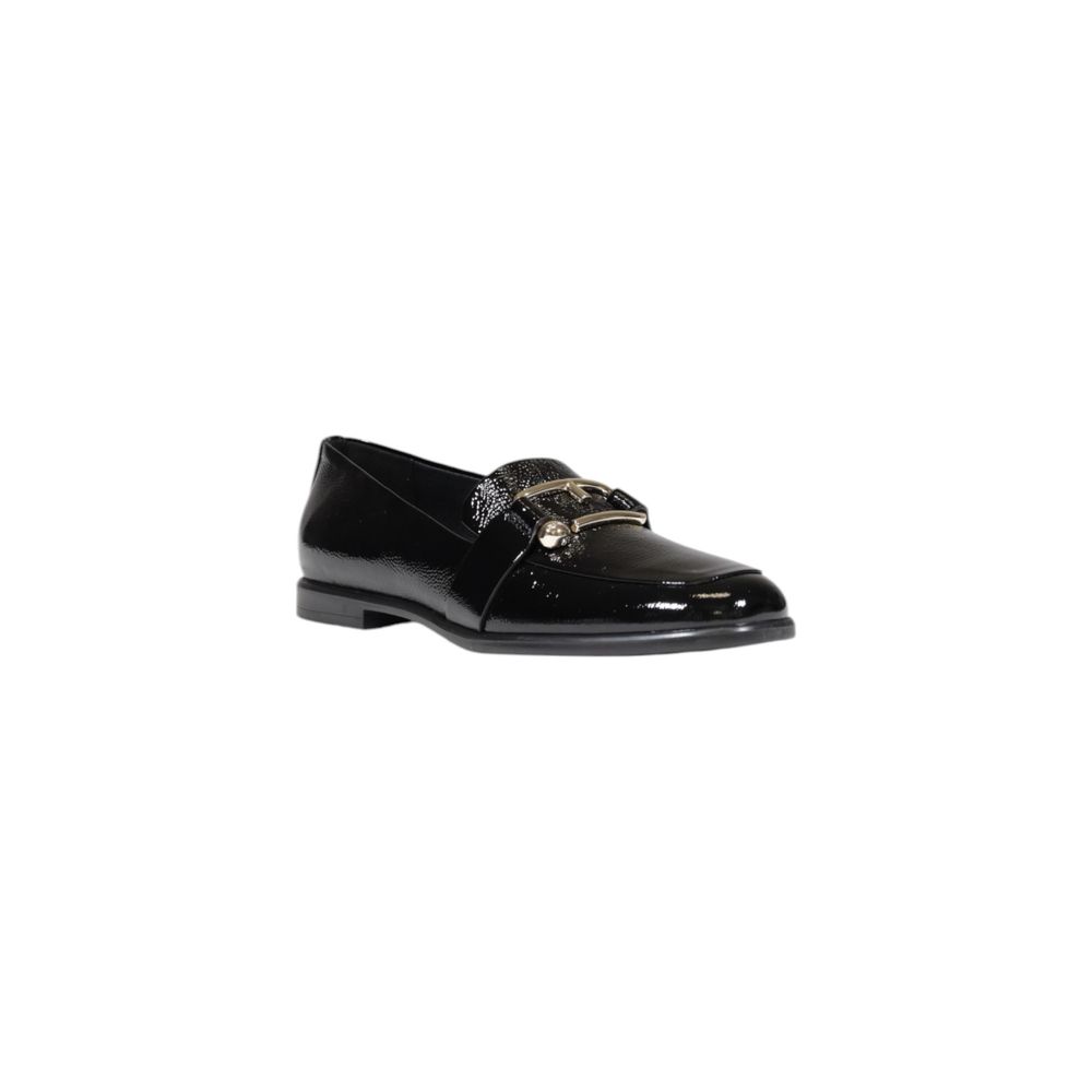 Furla Black Leather Flat Shoe