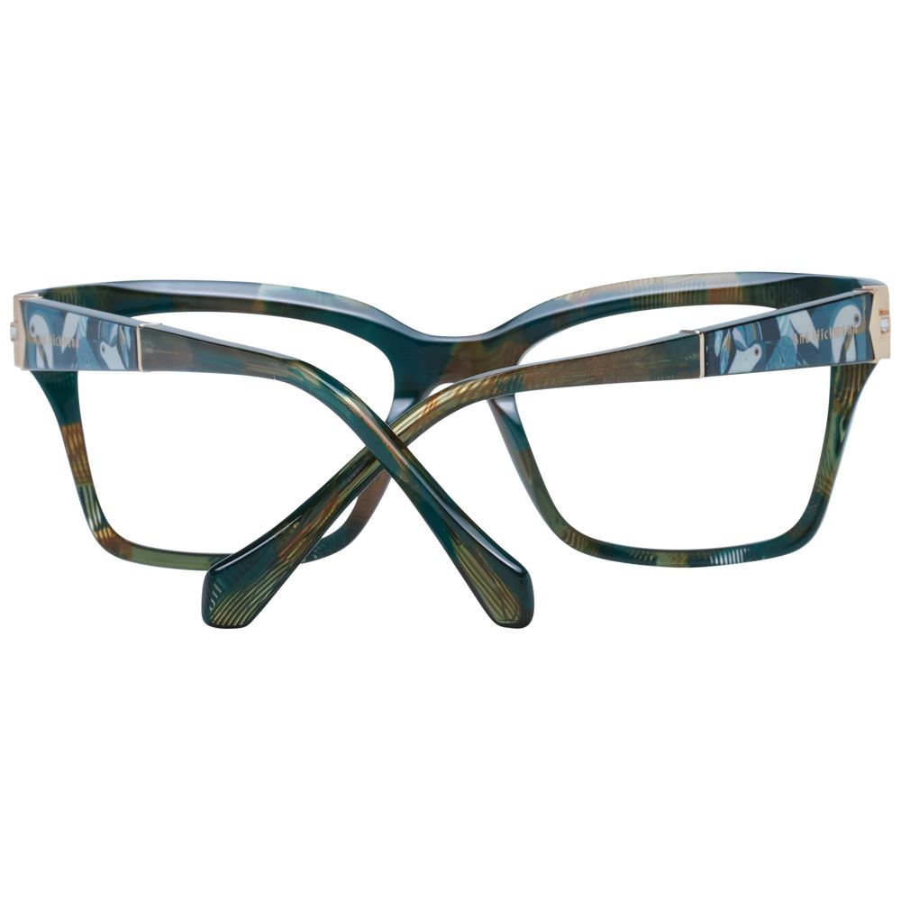 Ana Hickmann Green Women Optical Frames