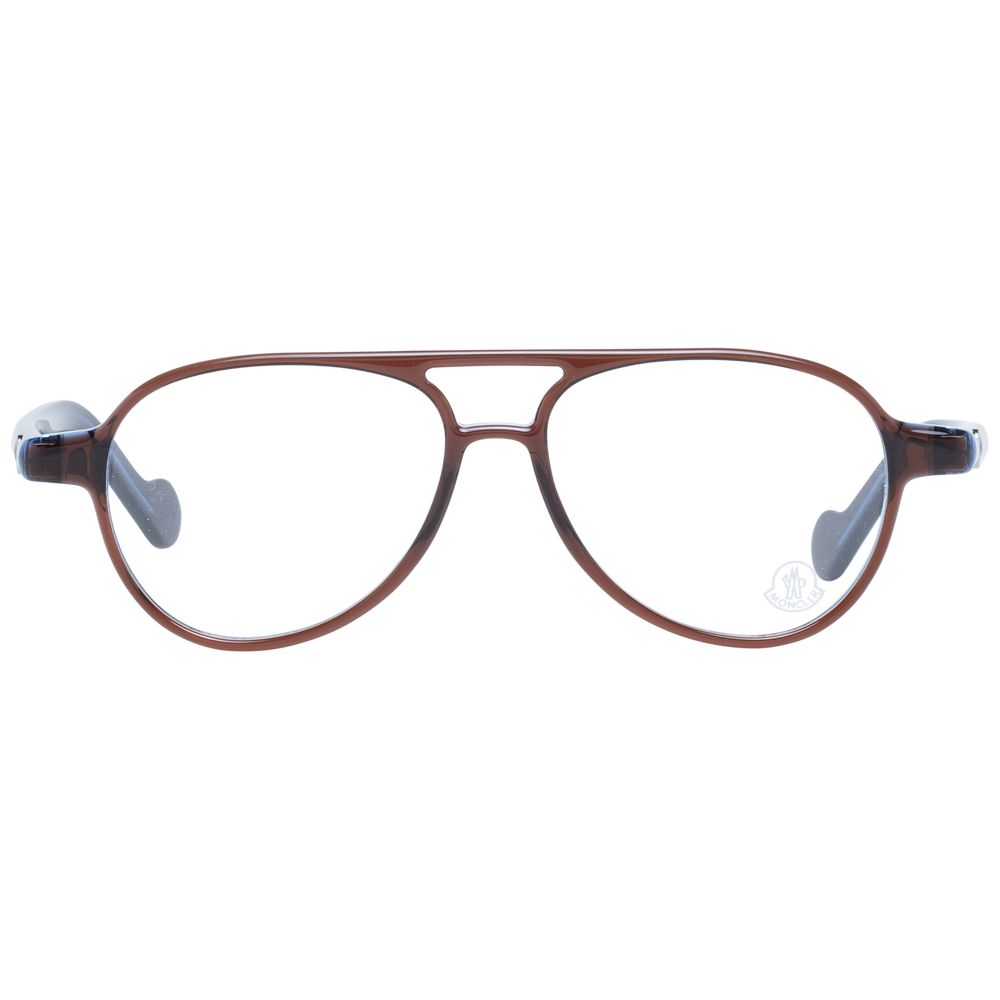 Moncler Brown Men Optical Frames