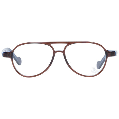 Moncler Brown Men Optical Frames