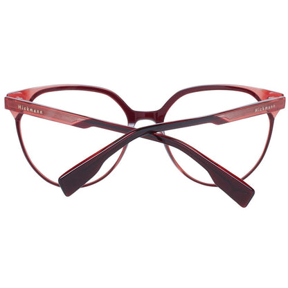 Ana Hickmann Burgundy Women Optical Frames