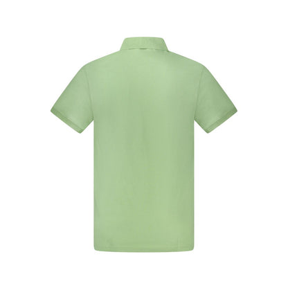 Hugo Boss Green Cotton Polo Shirt