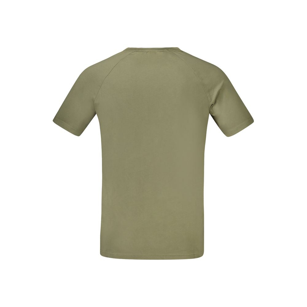 Hugo Boss Green Cotton T-Shirt