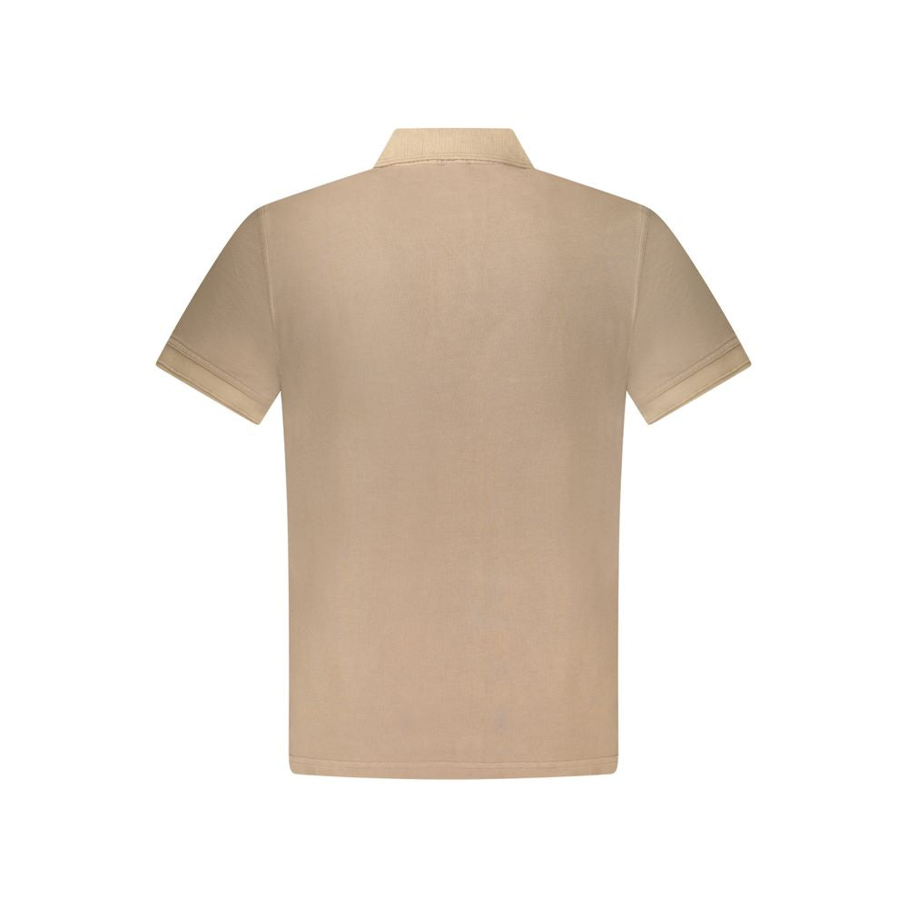 Hugo Boss Brown Cotton Polo Shirt