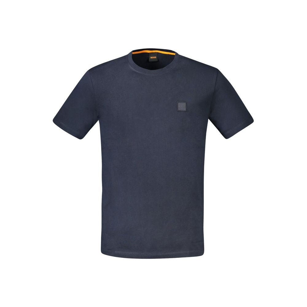 Hugo Boss Blue Cotton T-Shirt