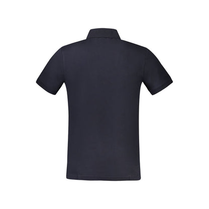 Hugo Boss Blue Cotton Polo Shirt