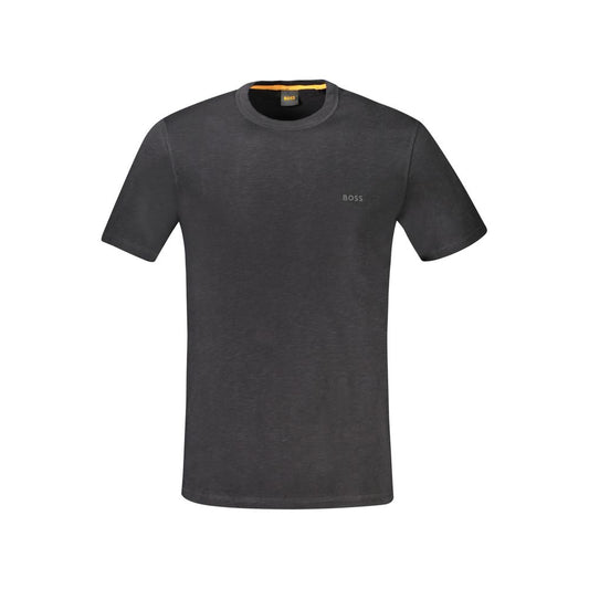 Hugo Boss Black Cotton T-Shirt