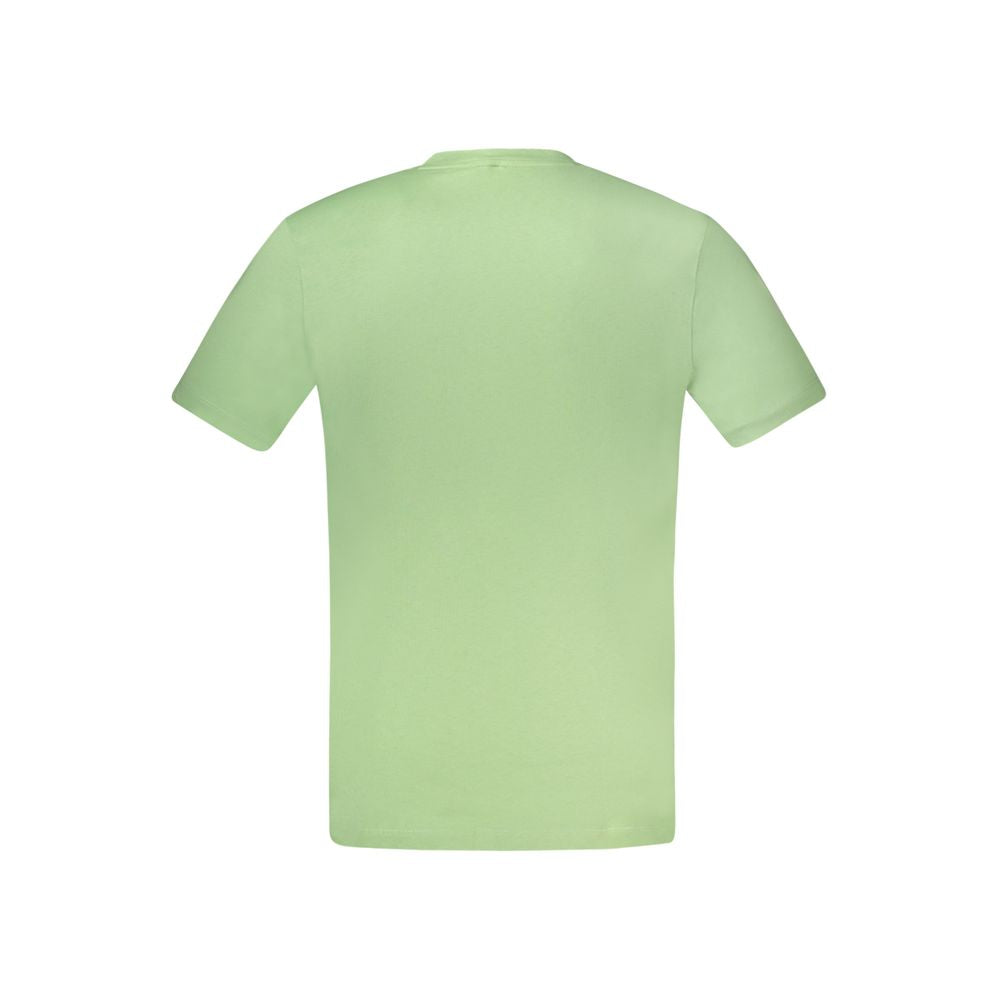 Hugo Boss Green Cotton T-Shirt