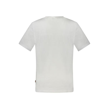 Hugo Boss White Cotton T-Shirt