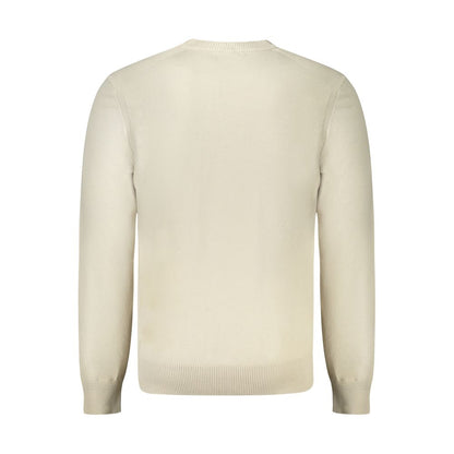 Hugo Boss Beige Cotton Sweater