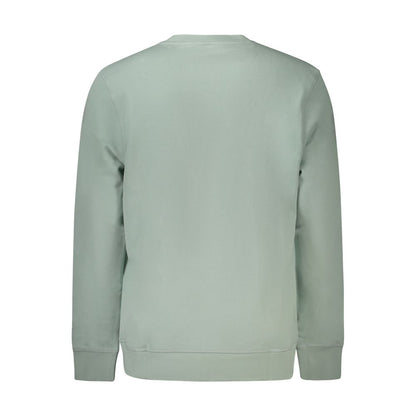 Hugo Boss Green Cotton Sweater