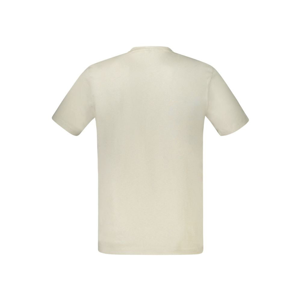 Hugo Boss Beige Cotton T-Shirt