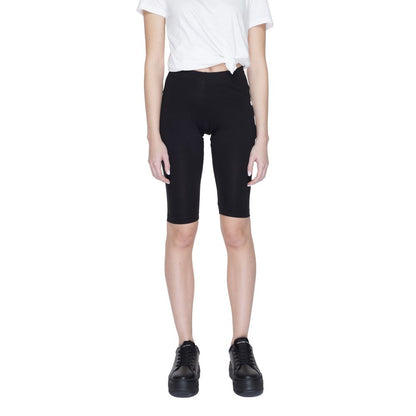 Icon Black Cotton Short