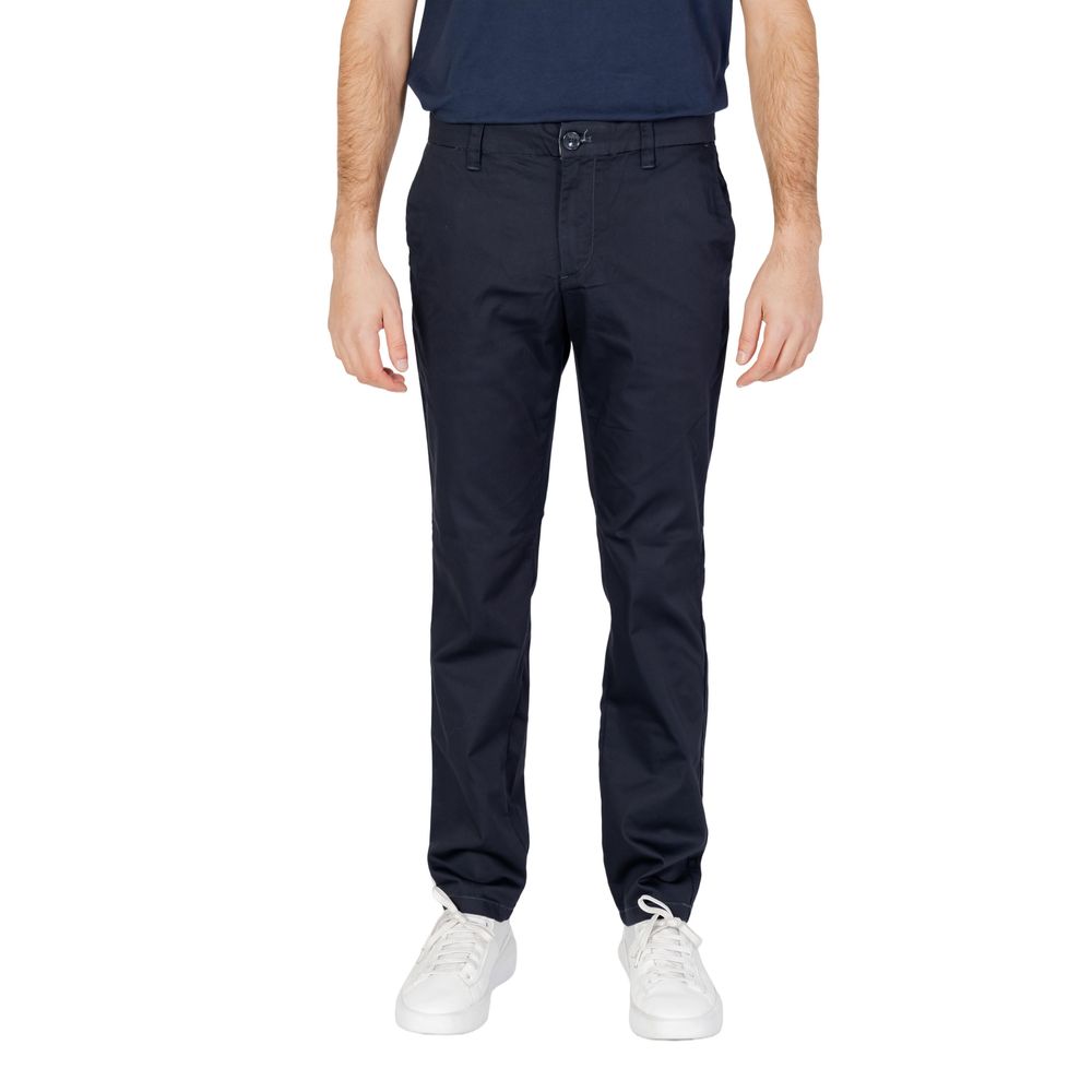 Armani Exchange Blue Cotton Jeans & Pant