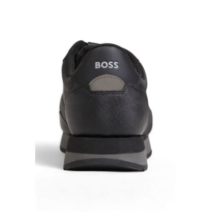 Hugo Boss Black Fabric Sneaker