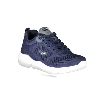 Gas Blue Polyester Sneaker