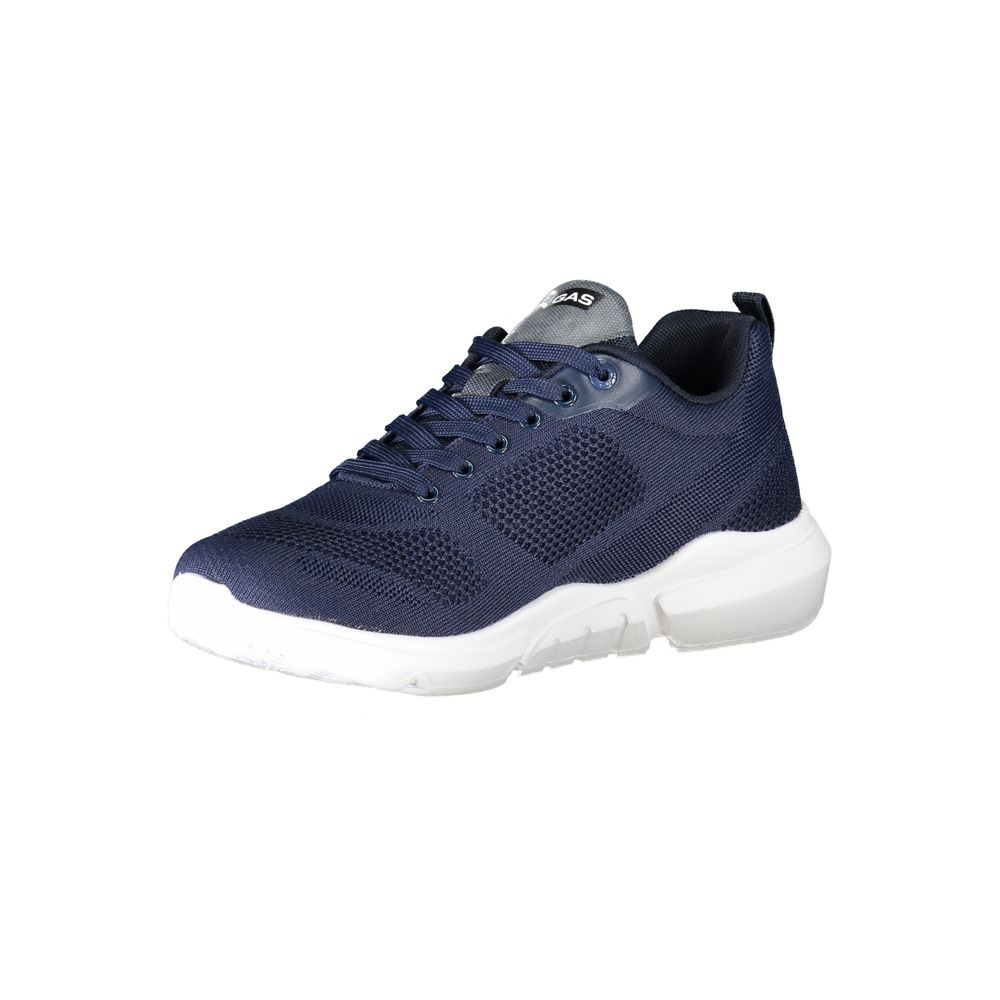 Gas Blue Polyester Sneaker