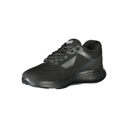 Gas Black Polyester Sneaker