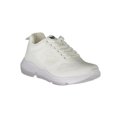 Gas White Polyester Sneaker