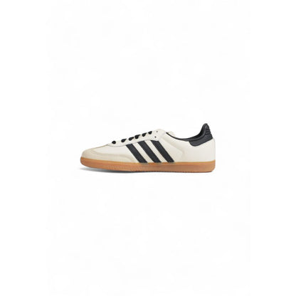 Adidas Cream Leather Sneaker